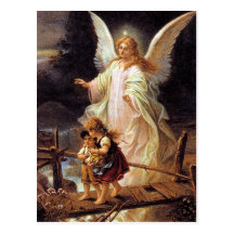 Guardian Angel Postcard