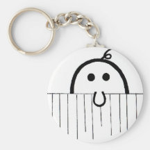 Gues Who Originals Logo Key Chain