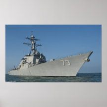 Guided-Missile Destroyer USS Decatur (DDG 73) Print