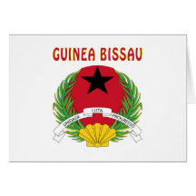 Guinea Bissau Coat Of Arms Cards