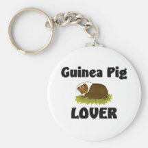 Guinea Pig Lover Key Chain