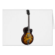 guitar3 greeting cards