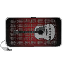 Guitar and chord 06 ノートブックスピーカー