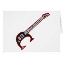 Guitar C Greeting Cards