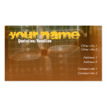 GUITAR "FRETS" Business card