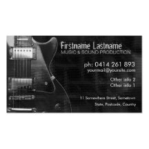 GUITAR "GREyAZ" Business card