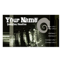 GUITAR "Grungee" Business card