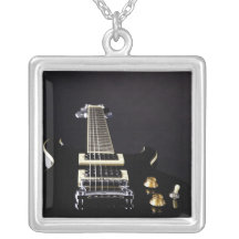 Guitar Image Necklace