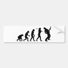 Guitar Player Bumper Stickers