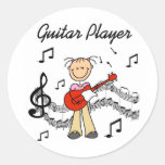 Guitar Player Stickers Sticker