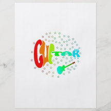 guitar txt shaped stars music design 2.png full color flyer