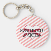Gulf Shores, Alabama Key Chain