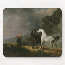 Gulliver Addressing the Houyhnhnms, 1769 (oil on c Mouse Pad