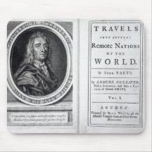 'Gulliver's Travels' by Jonathan Swift, 1726 Mouse Pads