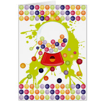 Gumball_Machine Greeting Cards