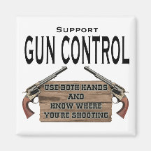 Gun Control Magnet #1