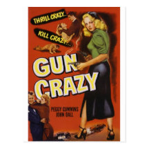 Gun Crazy Postcard