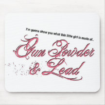 Gun Powder & Lead Mousemat