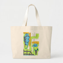 gunny bunny tote bag