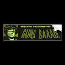 Guns Baad! Bumper Sticker bumper stickers