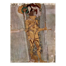 Gustav Klimt ~ Beethovenfries  Postcard