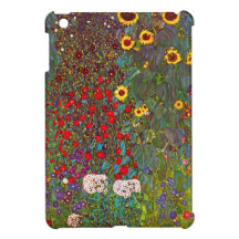 Gustav Klimt Garden with Sunflowers iPad Mini Case