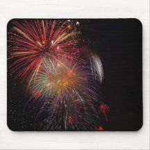 Guyfawks NIght Fireworks Mouse Pads