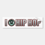 guys girls new old school HIP HOP HIPHOP RAP Bumper Sticker
