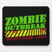 guys girls undead zombies funny zombie shirt mousemat
