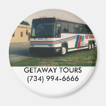 gway1, GETAWAY TOURS(734) 994-6666 Magnets