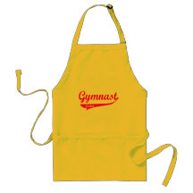 Gymnast Family Swoosh Female Apron