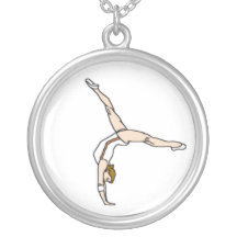 Gymnast Personalized Necklace