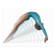 gymnast post cards