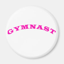 Gymnast Refrigerator Magnets