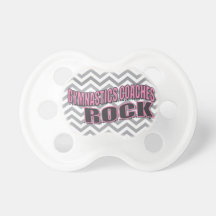 Gymnastic Coach Gift Baby Pacifier