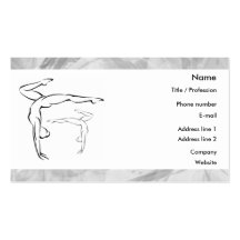 Gymnastics 2 business cards