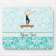 Gymnastics Balance Beam Mouse Mat