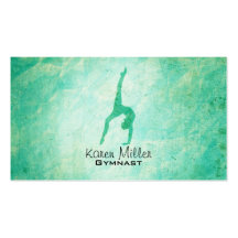 Gymnastics Business Cards