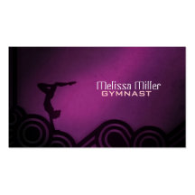 Gymnastics Business Cards