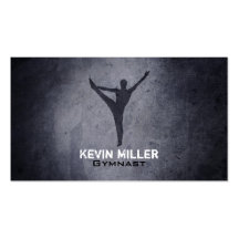 Gymnastics Business Cards
