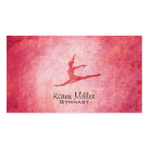 Gymnastics Business Cards