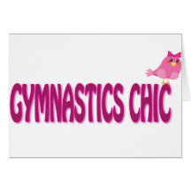 Gymnastics Chic Gifts Card