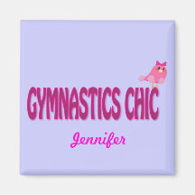 Gymnastics Chic Magnets