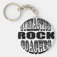 Gymnastics Coach Gift Keychains