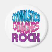 Gymnastics Coach Gifts Refrigerator Magnet