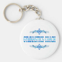 GYMNASTICS COACH KEY CHAINS