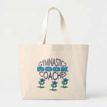 Gymnastics Coach Tote Bags