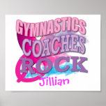Gymnastics Coaches Gifts Poster