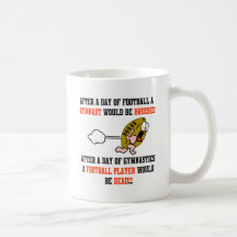 Gymnastics Football Coffee Mug