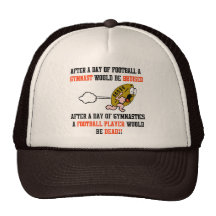 Gymnastics Football Mesh Hats
